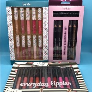 Nicole Miller Lip Gloss, Eyeliner, & Mascara Sets